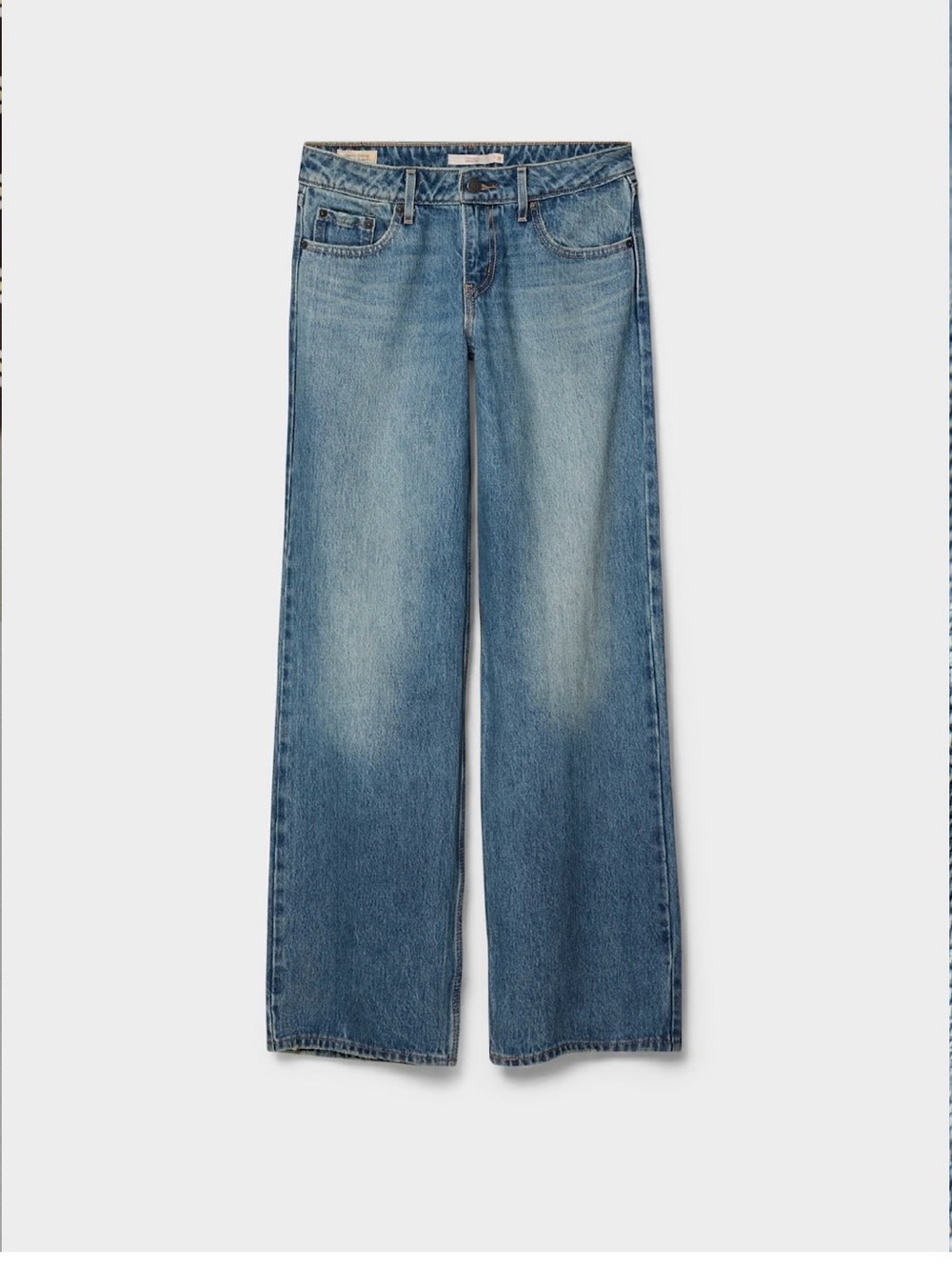 Levi's Low Loose Light Blue Wide-Leg Women's Jeans